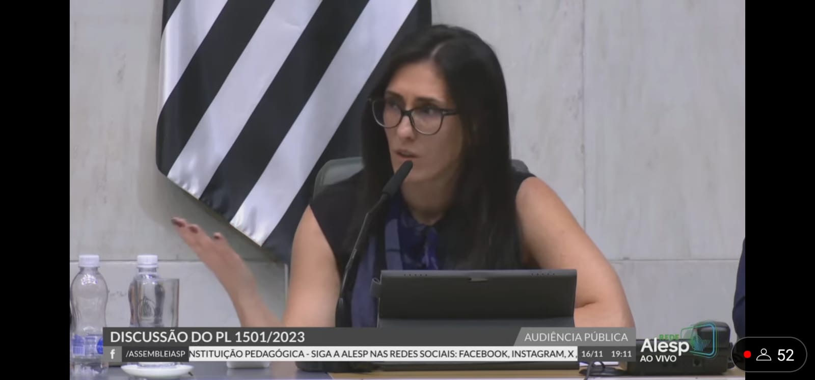 Governo de SP defende desestatização da Sabesp em audiência pública na Assembleia